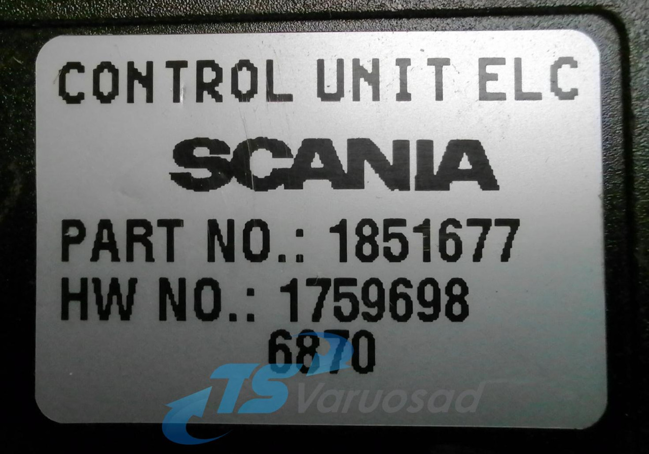 Scania Ecu, ECAS 1759698 - Upravljačka jedinica za Kamion: slika 4 Scania Ecu, ECAS 1759698 - Upravljačka jedinica za Kamion: slika 4