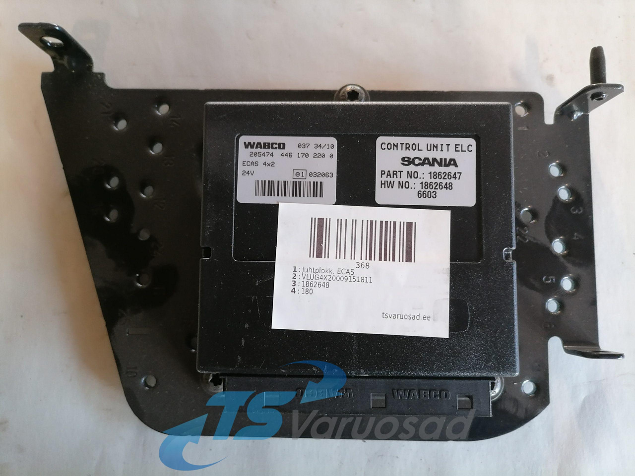 Scania Ecu, ECAS 1862648 - Upravljačka jedinica za Kamion: slika 1 Scania Ecu, ECAS 1862648 - Upravljačka jedinica za Kamion: slika 1