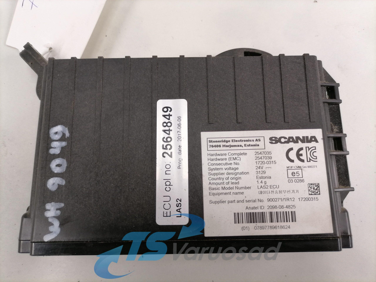 Scania Ecu, LAS 2564849 - Upravljačka jedinica za Kamion: slika 3 Scania Ecu, LAS 2564849 - Upravljačka jedinica za Kamion: slika 3
