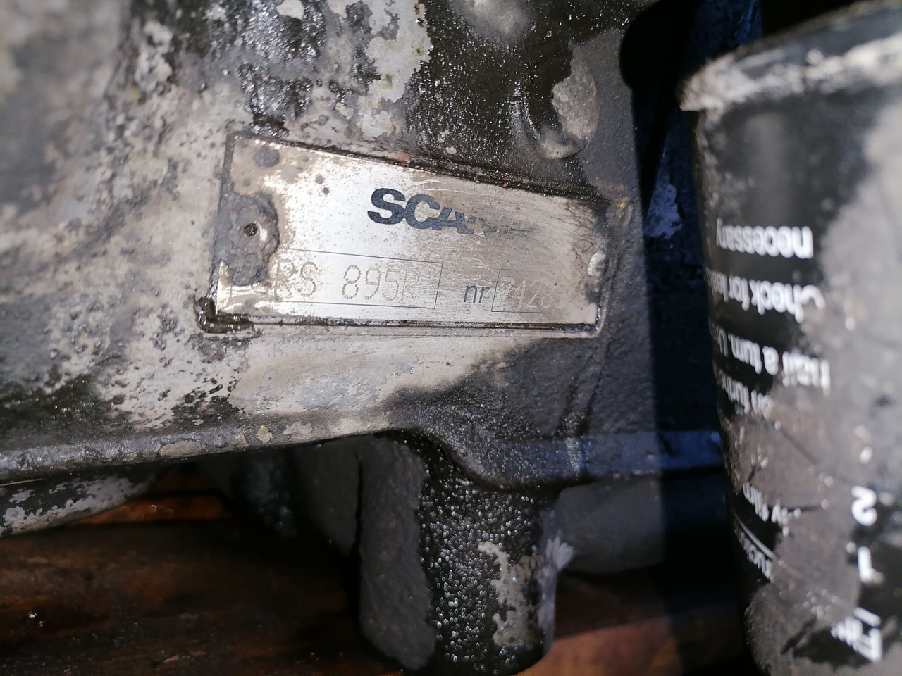 Menjač i delovi za Kamion Scania Gerabox GRS895R: slika 6 Menjač i delovi za Kamion Scania Gerabox GRS895R: slika 6
