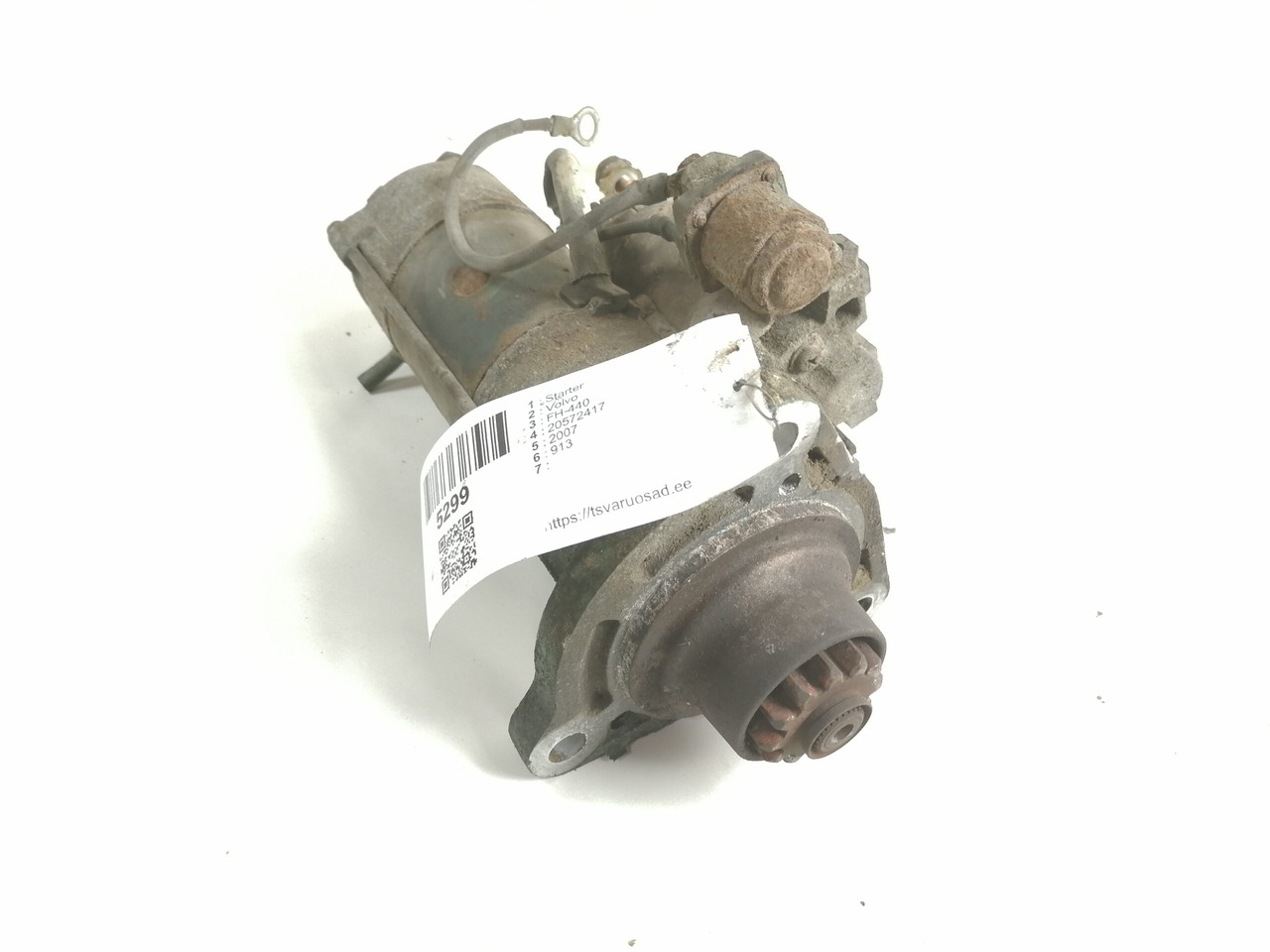 Volvo Starter 20572417 - Elektropokretač za Kamion: slika 1 Volvo Starter 20572417 - Elektropokretač za Kamion: slika 1
