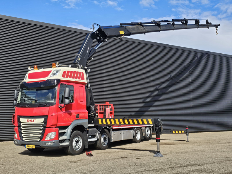 DAF CF 460 8x2/6 / FASSI 82 t/m CRANE / KRAN - 18.3 mtr - Kamion sa tovarnim sandukom, Kamion sa dizalicom: slika 1 DAF CF 460 8x2/6 / FASSI 82 t/m CRANE / KRAN - 18.3 mtr - Kamion sa tovarnim sandukom, Kamion sa dizalicom: slika 1