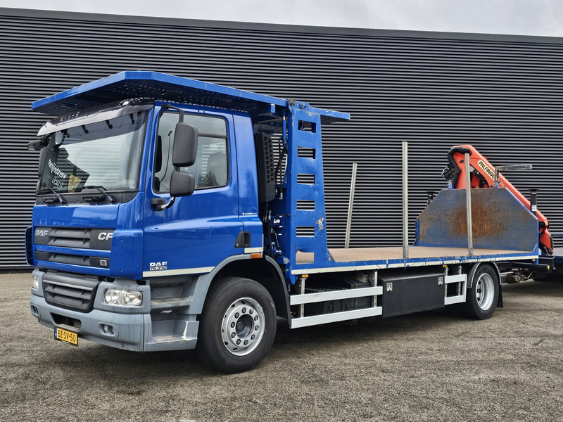 Kamion sa tovarnim sandukom, Kamion sa dizalicom DAF CF 75.310 / TRAILER + PALFINGER CRANE/KRAN: slika 9