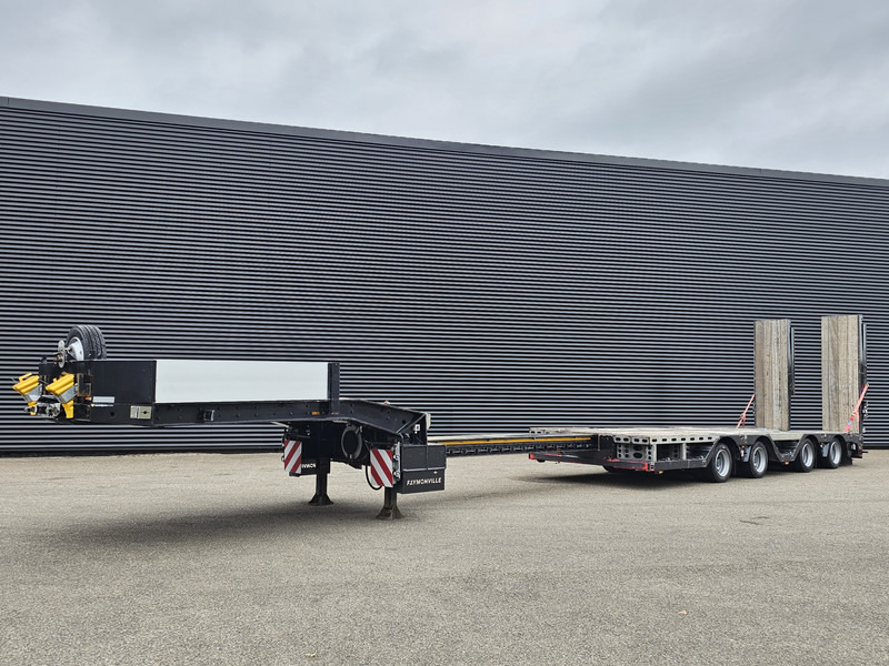 Faymonville MULTIMAX - EXTENDABLE / HYDR RAMP / WHEEL WELL / RADMULDEN - Niska poluprikolica za prevoz: slika 1 Faymonville MULTIMAX - EXTENDABLE / HYDR RAMP / WHEEL WELL / RADMULDEN - Niska poluprikolica za prevoz: slika 1