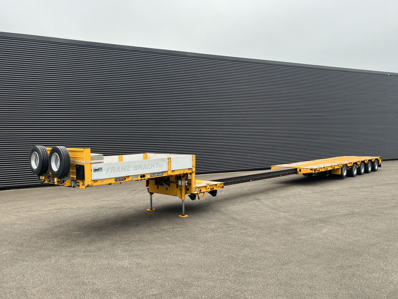 Goldhofer STZ-L 5-50/80 A / EXTENDABLE / 5 X STEERING AXLE - Niska poluprikolica za prevoz: slika 1 Goldhofer STZ-L 5-50/80 A / EXTENDABLE / 5 X STEERING AXLE - Niska poluprikolica za prevoz: slika 1