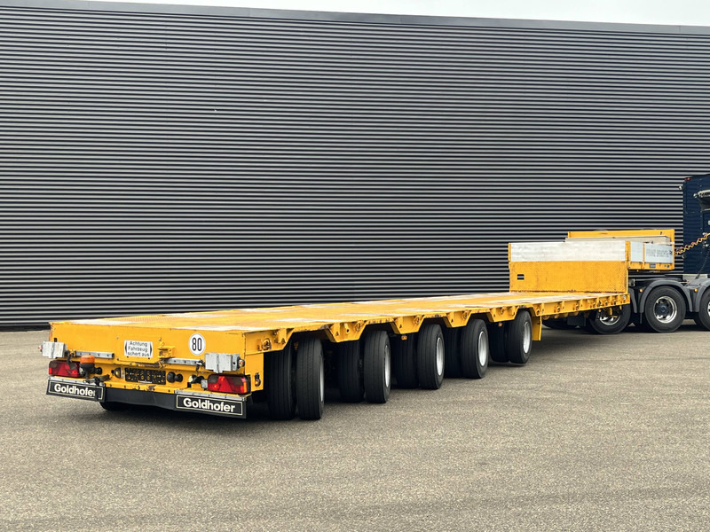Goldhofer STZ-L 5-50/80 A / EXTENDABLE / 5 X STEERING AXLE - Niska poluprikolica za prevoz: slika 5 Goldhofer STZ-L 5-50/80 A / EXTENDABLE / 5 X STEERING AXLE - Niska poluprikolica za prevoz: slika 5