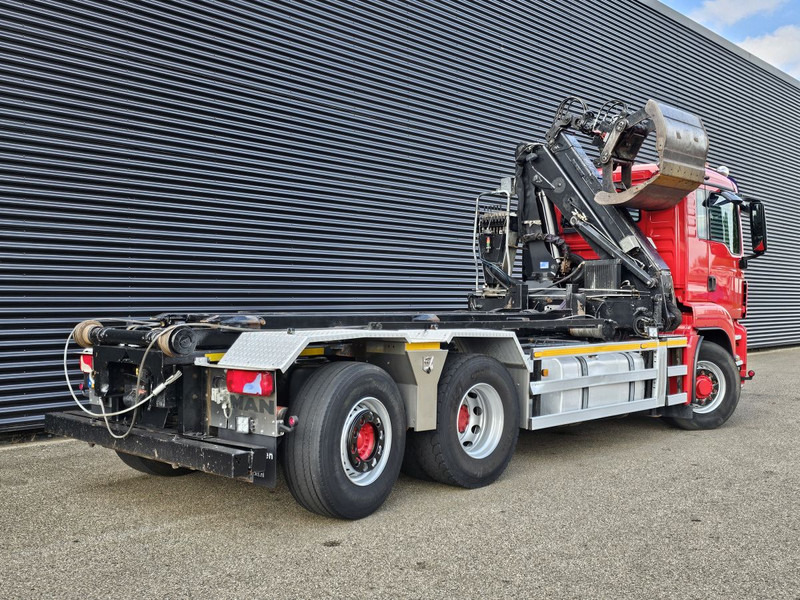 MAN TGS 26.400 / 6x4H-2 / HMF Z KRAAN + CONTAINERSYSTEM - Kamion sa kablovskim sistemom, Kamion sa dizalicom: slika 4 MAN TGS 26.400 / 6x4H-2 / HMF Z KRAAN + CONTAINERSYSTEM - Kamion sa kablovskim sistemom, Kamion sa dizalicom: slika 4