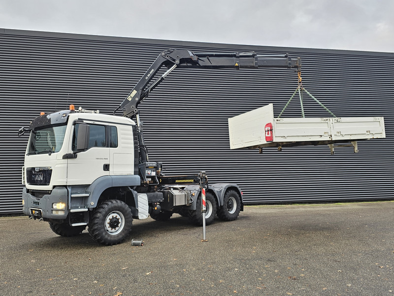 MAN TGS 26.480 6x6 / HIAB CRANE / TRACTOR + BOX TRUCK - Kamion sa dizalicom: slika 1 MAN TGS 26.480 6x6 / HIAB CRANE / TRACTOR + BOX TRUCK - Kamion sa dizalicom: slika 1
