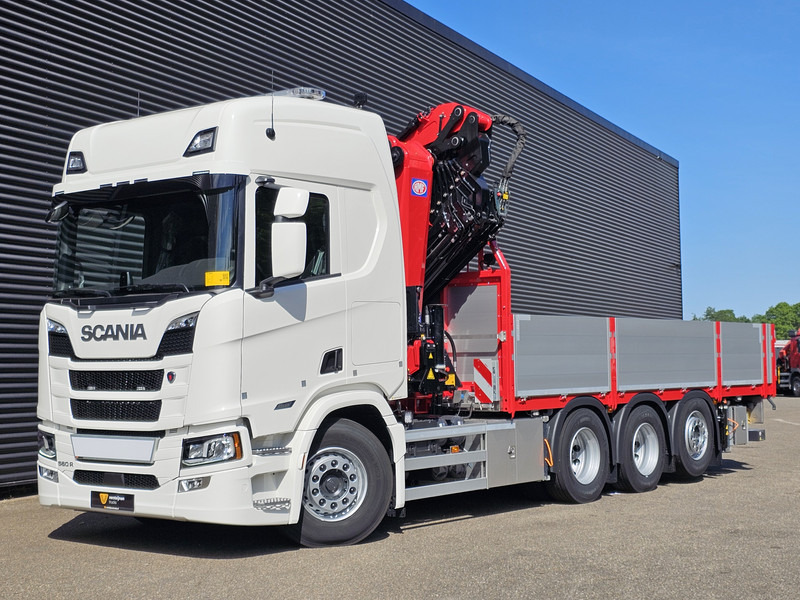 Scania 560R / HMF 50 t/m - JIB / LIER - Kamion sa dizalicom: slika 5 Scania 560R / HMF 50 t/m - JIB / LIER - Kamion sa dizalicom: slika 5