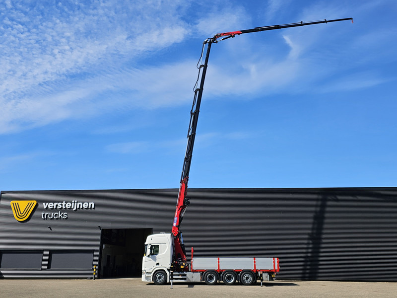 Scania 560R / HMF 50 t/m - JIB / LIER - Kamion sa tovarnim sandukom, Kamion sa dizalicom: slika 4 Scania 560R / HMF 50 t/m - JIB / LIER - Kamion sa tovarnim sandukom, Kamion sa dizalicom: slika 4