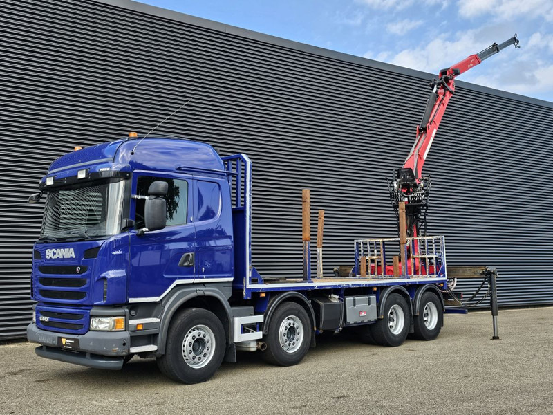 Scania G440 / RETARDER / 8x4 / PALFINGER-EPSILON CRANE - Kamion sa tovarnim sandukom, Kamion sa dizalicom: slika 4 Scania G440 / RETARDER / 8x4 / PALFINGER-EPSILON CRANE - Kamion sa tovarnim sandukom, Kamion sa dizalicom: slika 4