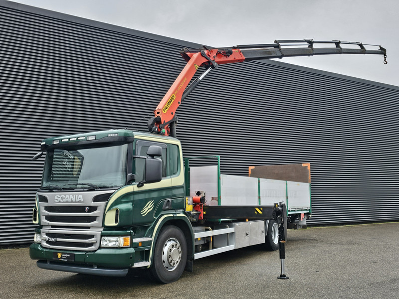 Scania P320 4x2 / PALFINGER PK14002 / CRANE/KRAN - Kamion sa dizalicom: slika 1 Scania P320 4x2 / PALFINGER PK14002 / CRANE/KRAN - Kamion sa dizalicom: slika 1