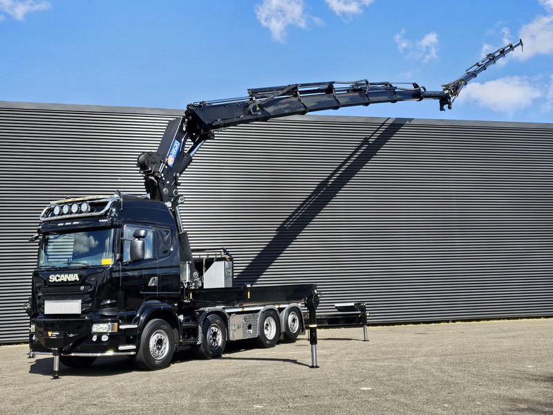 Scania R490 / 8x2 / HMF 85 TM CRANE / WINCH / JIB - Kamion sa dizalicom: slika 1 Scania R490 / 8x2 / HMF 85 TM CRANE / WINCH / JIB - Kamion sa dizalicom: slika 1
