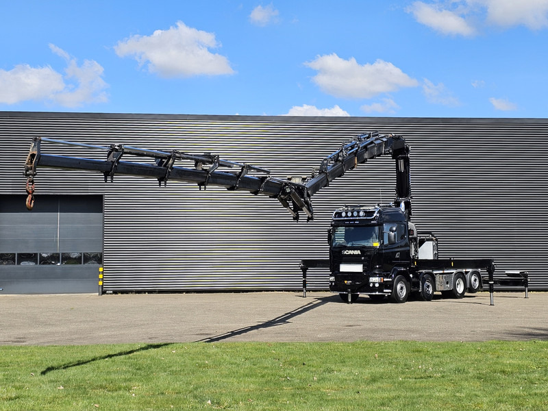 Scania R490 / 8x2 / HMF 85 TM CRANE / WINCH / JIB - Kamion sa dizalicom: slika 5 Scania R490 / 8x2 / HMF 85 TM CRANE / WINCH / JIB - Kamion sa dizalicom: slika 5