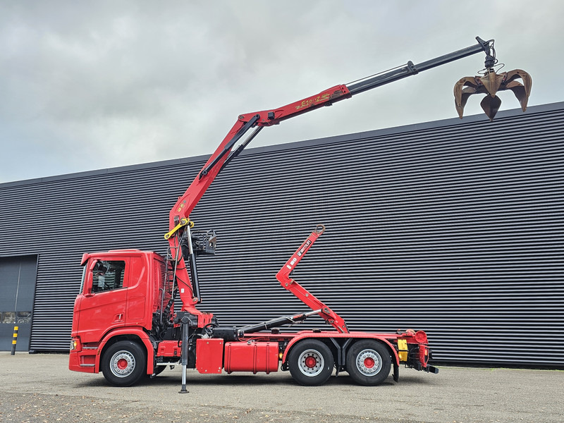 Scania R520 V8 6x2/4 / EPSILON CRANE + HOOKLIFT - Kamion sa hidrauličnom kukom, Kamion sa dizalicom: slika 3 Scania R520 V8 6x2/4 / EPSILON CRANE + HOOKLIFT - Kamion sa hidrauličnom kukom, Kamion sa dizalicom: slika 3