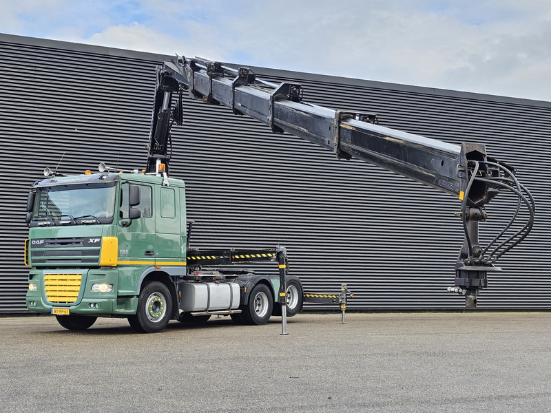 DAF XF 105.460 6X2 / HIAB 37 t/m CRANE / KRAN - Tegljač: slika 2 DAF XF 105.460 6X2 / HIAB 37 t/m CRANE / KRAN - Tegljač: slika 2