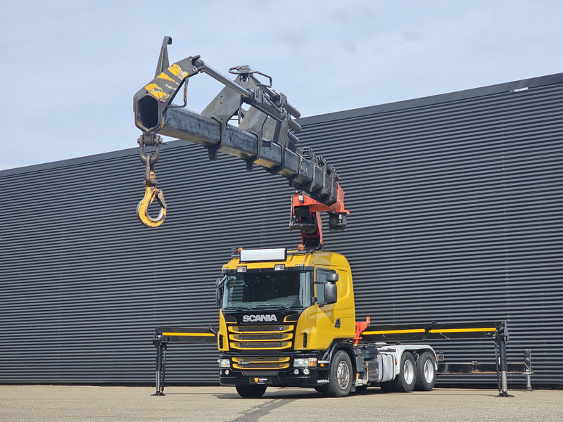 Scania G400 6x2 / PALFINGER PK 60002 / WINCH / BALLAST - Tegljač: slika 4 Scania G400 6x2 / PALFINGER PK 60002 / WINCH / BALLAST - Tegljač: slika 4