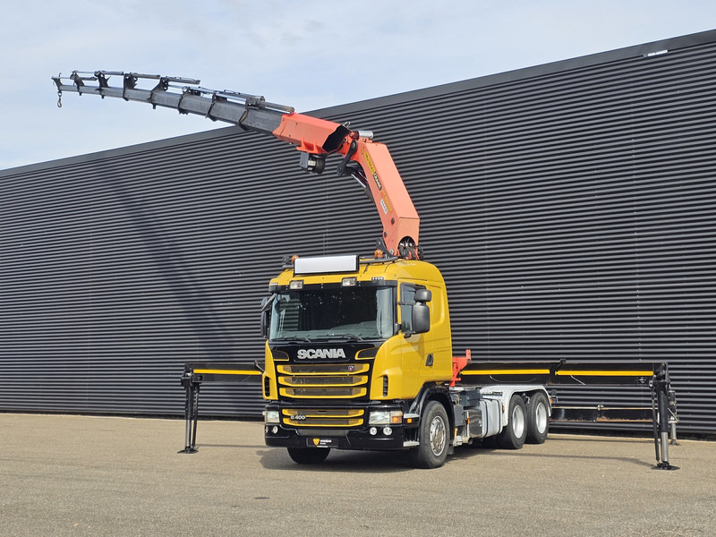 Scania G400 6x2 / PALFINGER PK 60002 / WINCH / BALLAST - Tegljač: slika 3 Scania G400 6x2 / PALFINGER PK 60002 / WINCH / BALLAST - Tegljač: slika 3