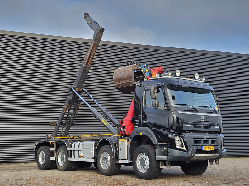 Volvo FM 460 8x6 / PALFINGER EPSILON / HOOKLIFT - Kamion sa hidrauličnom kukom, Kamion sa dizalicom: slika 4 Volvo FM 460 8x6 / PALFINGER EPSILON / HOOKLIFT - Kamion sa hidrauličnom kukom, Kamion sa dizalicom: slika 4