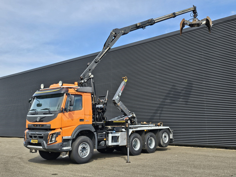 Volvo FMX 460 8x4-4 / HIAB Z CRANE + HOOKLIFT - Kamion sa hidrauličnom kukom: slika 1 Volvo FMX 460 8x4-4 / HIAB Z CRANE + HOOKLIFT - Kamion sa hidrauličnom kukom: slika 1