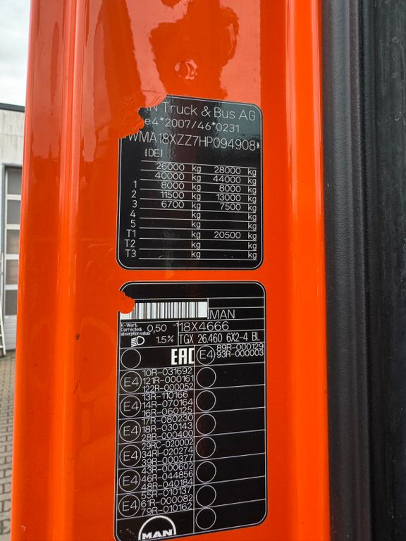 MAN 26.460 6X2 Retarder Klima Navigation guter Zust. MAN 26.460 6X2 Retarder Klima Navigation guter Zust. - Kamion sa hidrauličnom kukom: slika 3 MAN 26.460 6X2 Retarder Klima Navigation guter Zust. MAN 26.460 6X2 Retarder Klima Navigation guter Zust. - Kamion sa hidrauličnom kukom: slika 3