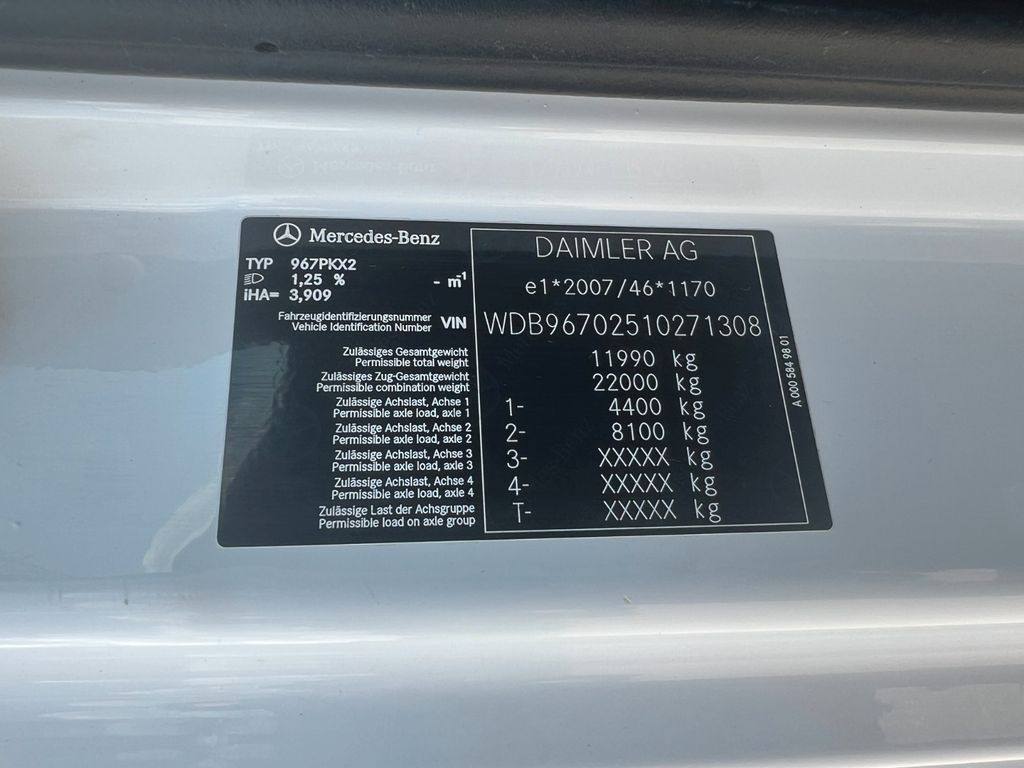 Mercedes-Benz 1221 4X2 offene Pritsche Mercedes-Benz 1221 4X2 offene Pritsche - Kamion sa tovarnim sandukom: slika 3 Mercedes-Benz 1221 4X2 offene Pritsche Mercedes-Benz 1221 4X2 offene Pritsche - Kamion sa tovarnim sandukom: slika 3