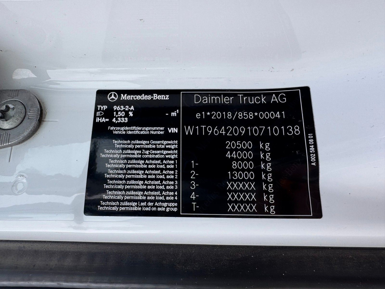 Mercedes-Benz 1840  2140 4X2 Kipper % Kran mit Funk Top Zust. - Istovarivač: slika 3 Mercedes-Benz 1840  2140 4X2 Kipper % Kran mit Funk Top Zust. - Istovarivač: slika 3