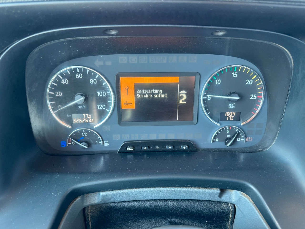 Istovarivač Mercedes-Benz 1844 4x4 Meiller 3S Bordmatik Palfinger PK16001K: slika 13