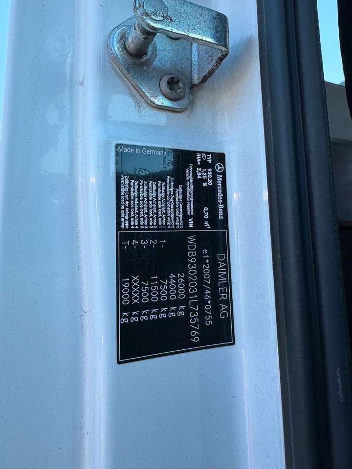 Mercedes-Benz 2546 6X2 Klima Meiller RK 20.65 - Kamion sa hidrauličnom kukom: slika 3 Mercedes-Benz 2546 6X2 Klima Meiller RK 20.65 - Kamion sa hidrauličnom kukom: slika 3