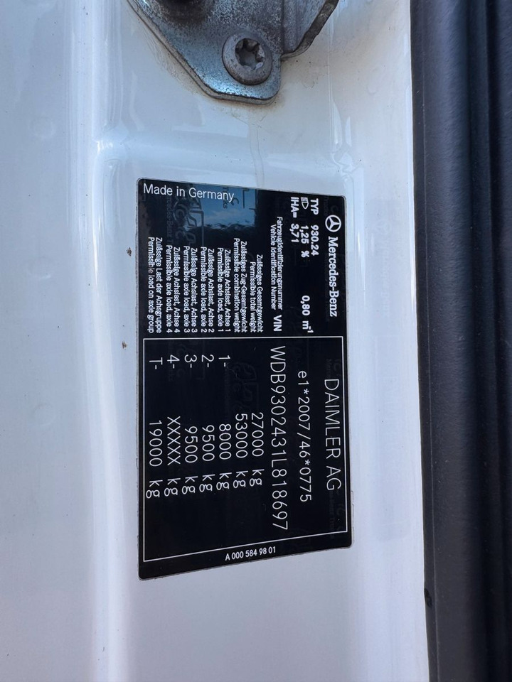 Mercedes-Benz 2641 6X4 Retarder Meiller mit Funk Top Zust - Kamion sa hidrauličnom kukom: slika 3 Mercedes-Benz 2641 6X4 Retarder Meiller mit Funk Top Zust - Kamion sa hidrauličnom kukom: slika 3