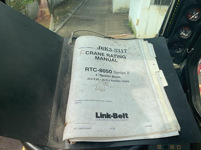 Autokran za teške terene Link-Belt RTC8050-2: slika 15 Autokran za teške terene Link-Belt RTC8050-2: slika 15