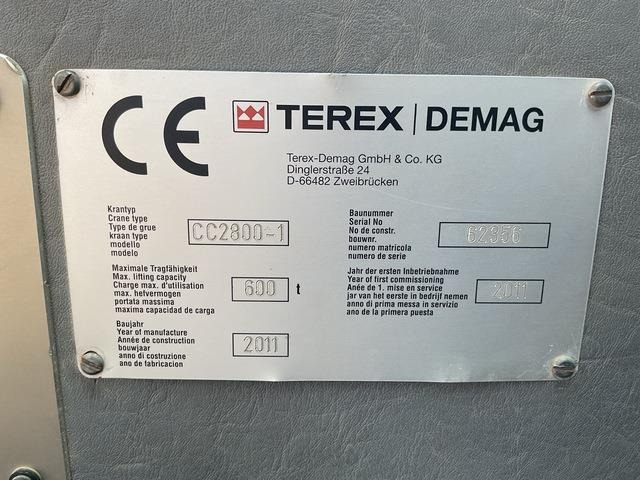 Terex Demag CC2800-1 - Kran guseničar: slika 5 Terex Demag CC2800-1 - Kran guseničar: slika 5