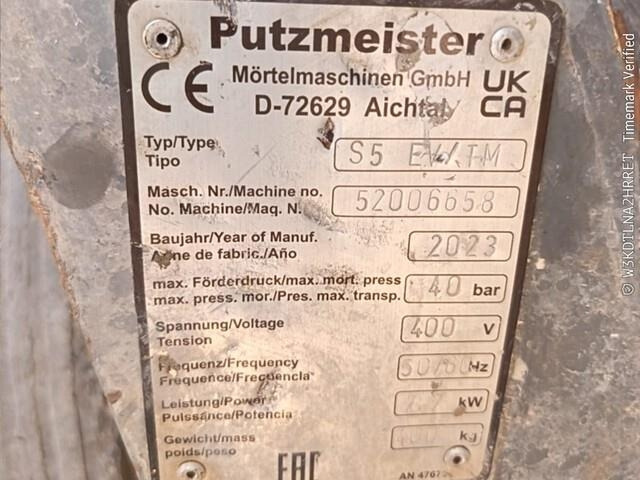 Putzmeister S5 EV TM - Auto pumpa za beton: slika 2 Putzmeister S5 EV TM - Auto pumpa za beton: slika 2