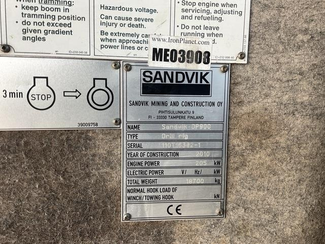 Sandvik DP900 - Veliki kamon za bušenje: slika 5 Sandvik DP900 - Veliki kamon za bušenje: slika 5