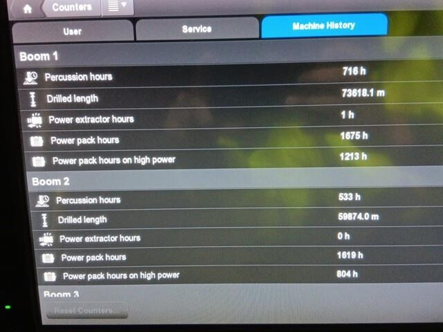 Rudarska mašina Sandvik DT1132i: slika 20