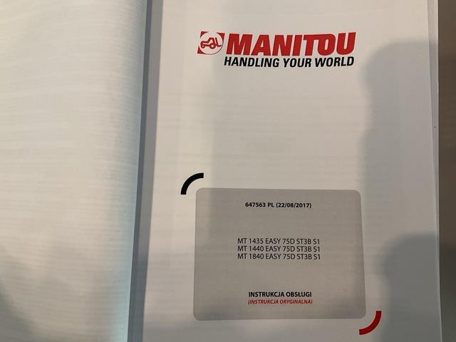 Manitou MT1840 - Teleskopski upravljač: slika 4 Manitou MT1840 - Teleskopski upravljač: slika 4