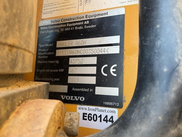 Volvo A60H - Zglobni kiper: slika 5 Volvo A60H - Zglobni kiper: slika 5