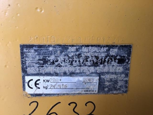 CAT 777F - Kiper sa krutom šasijom/ Kiper za kamen: slika 5 CAT 777F - Kiper sa krutom šasijom/ Kiper za kamen: slika 5