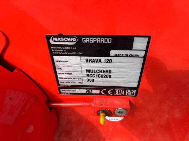 Maschio Gaspardo Brava 120 3P Fix - Tarup: slika 5 Maschio Gaspardo Brava 120 3P Fix - Tarup: slika 5