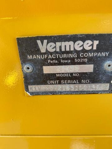 Vermeer RT450 - Rovokopač: slika 5 Vermeer RT450 - Rovokopač: slika 5