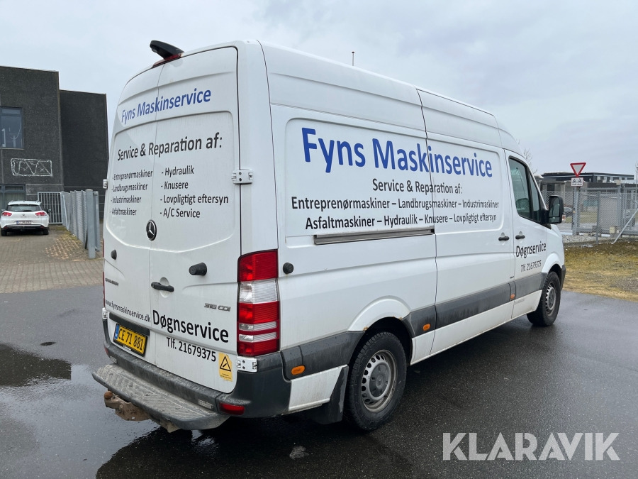 Varebil Mercedes Sprinter 316 2.1 CDI - Dostavno vozilo: slika 3 Varebil Mercedes Sprinter 316 2.1 CDI - Dostavno vozilo: slika 3