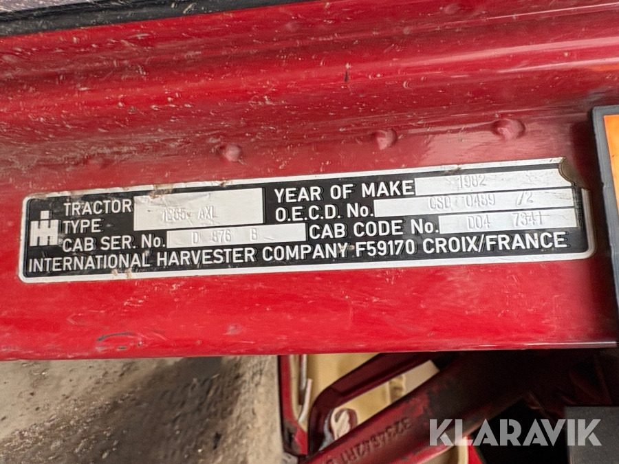 Lizing  Traktor Case IH 1255 XL Traktor Case IH 1255 XL: slika 9