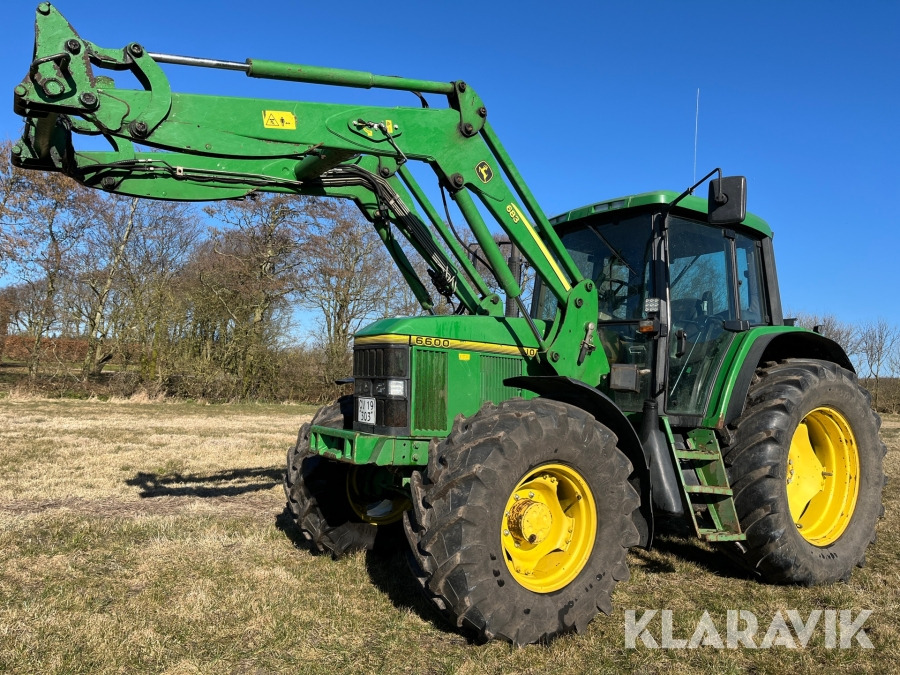 Traktor John Deere 6600 med frontlæser 683 - Traktor: slika 2 Traktor John Deere 6600 med frontlæser 683 - Traktor: slika 2