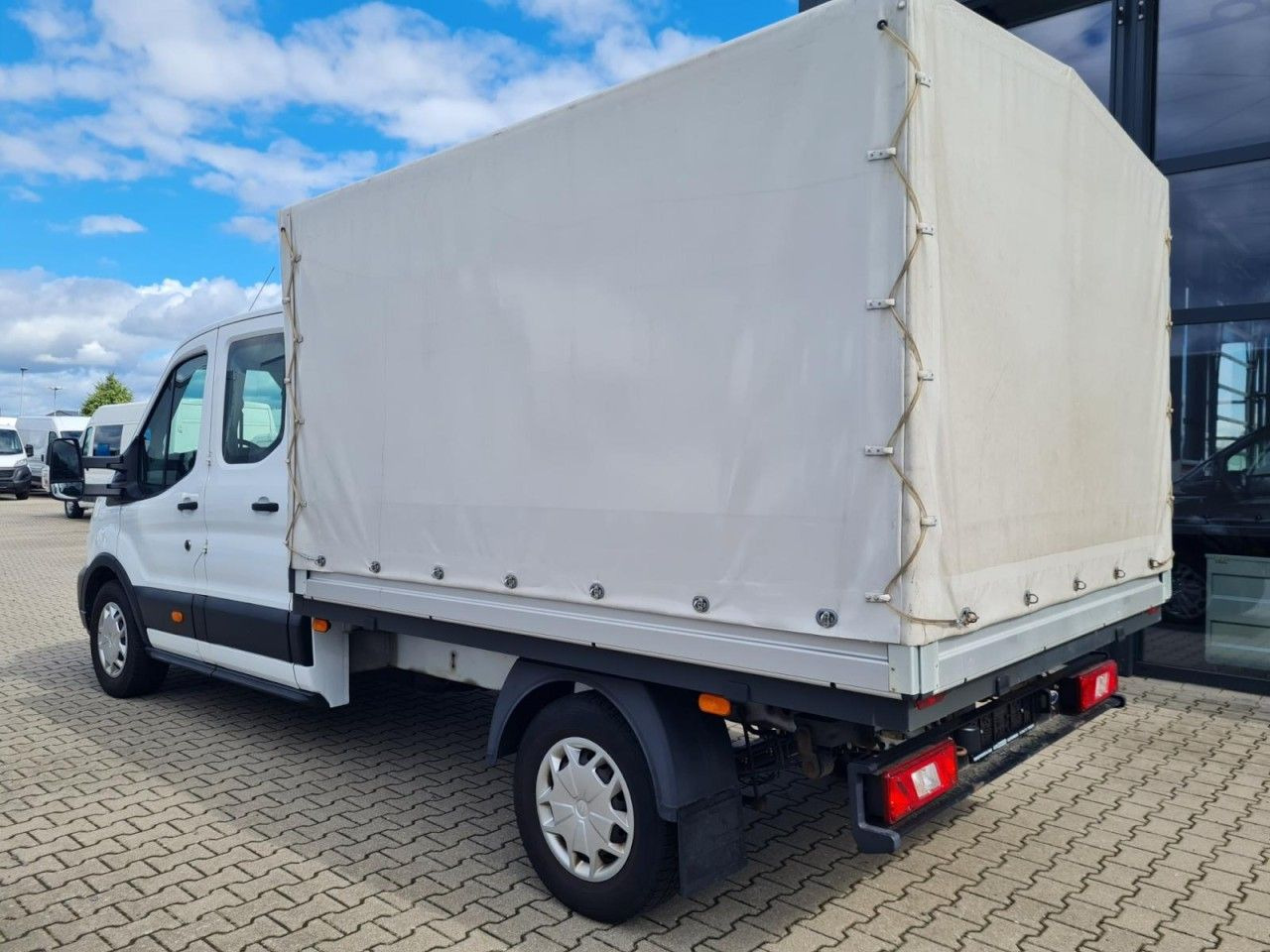 Dostavno vozilo sa ceradom, Dostavno vozilo sa duplom kabinom Ford Transit 350 DoKa Plane L3 Trend KLIMA TEMPOMAT: slika 7