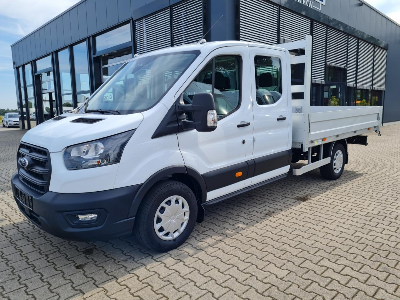 Dostavno vozilo s ravnom platformom, Dostavno vozilo sa duplom kabinom Ford Transit 350 Doka L3 L4 Trend RWD AHK KLIMA TEMPOMAT: slika 19