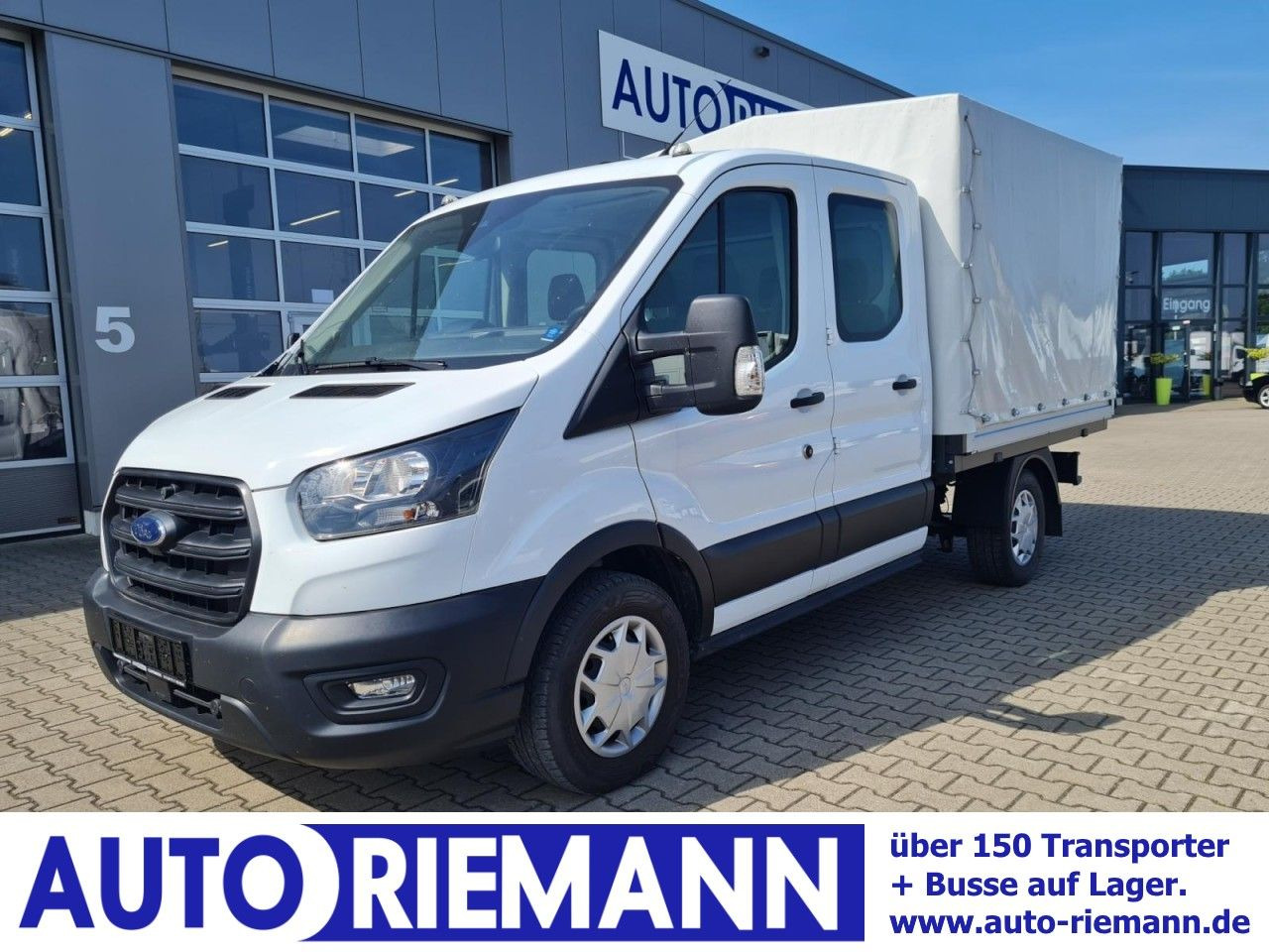 Ford Transit 350 Doka TDci Trend L2 Plane KLIMA TEMPO - Dostavno vozilo s ravnom platformom, Dostavno vozilo sa duplom kabinom: slika 1 Ford Transit 350 Doka TDci Trend L2 Plane KLIMA TEMPO - Dostavno vozilo s ravnom platformom, Dostavno vozilo sa duplom kabinom: slika 1