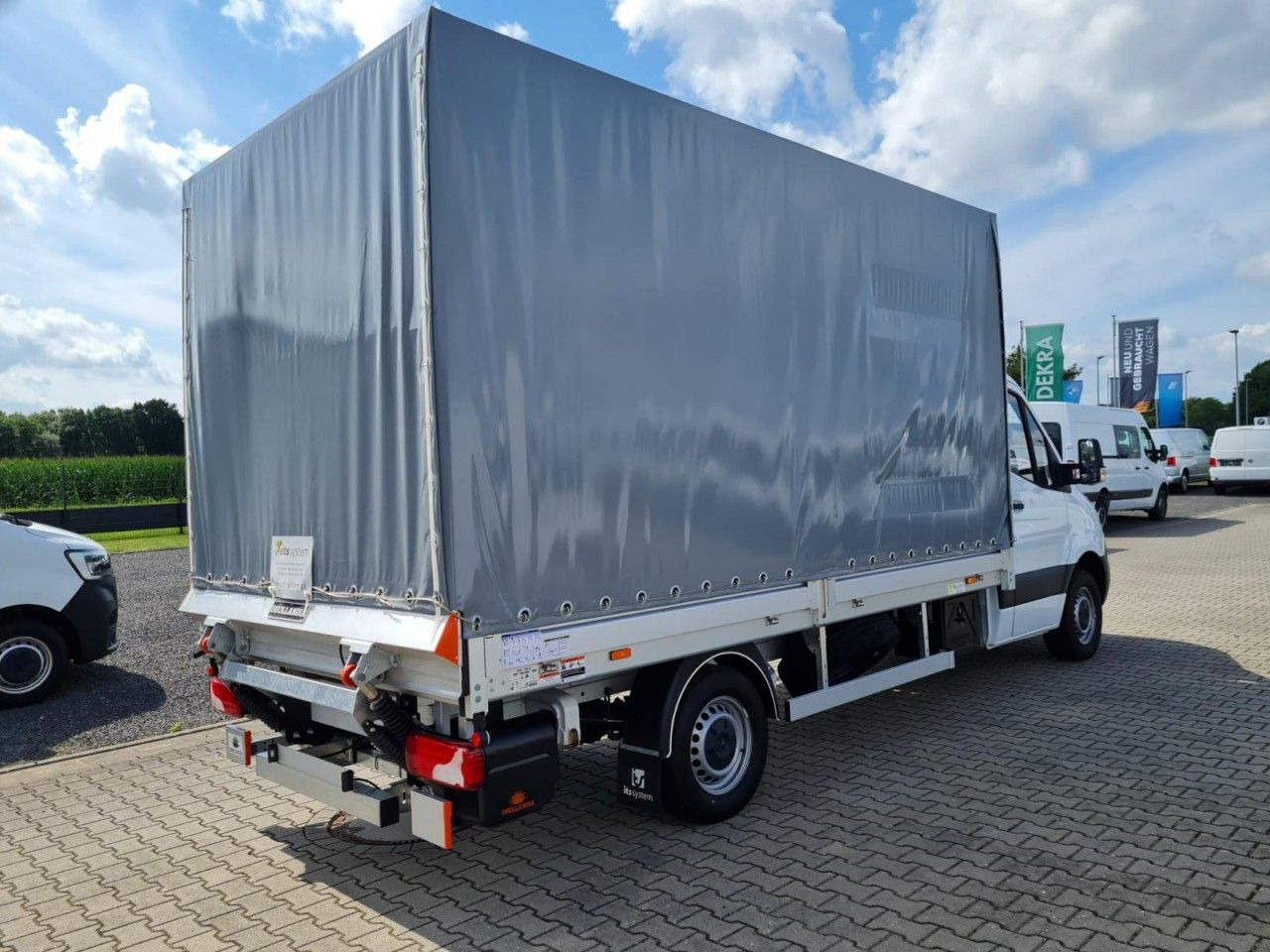 Mercedes-Benz Sprinter 315 Cdi Pritsche Schiebe Plane LBW KLIM - Dostavno vozilo sa ceradom: slika 5 Mercedes-Benz Sprinter 315 Cdi Pritsche Schiebe Plane LBW KLIM - Dostavno vozilo sa ceradom: slika 5
