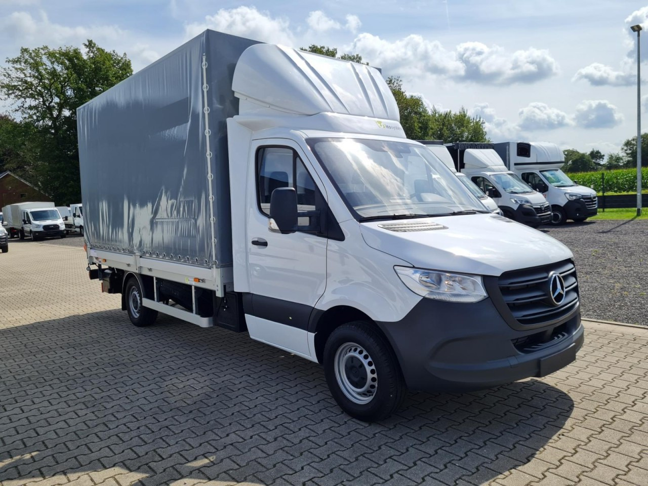 Mercedes-Benz Sprinter 315 RWD Pritsche Schiebe Plane LBW KLIMA TEMPOMAT - Dostavno vozilo sa ceradom: slika 4 Mercedes-Benz Sprinter 315 RWD Pritsche Schiebe Plane LBW KLIMA TEMPOMAT - Dostavno vozilo sa ceradom: slika 4