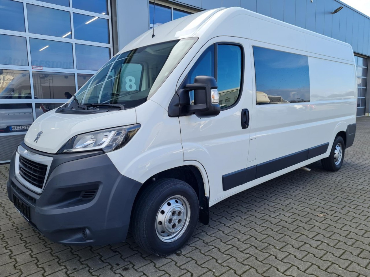 Peugeot Boxer Kasten L3H2 Doka 6-Sitze AHK KLIMA PDC - Mali kombi, Dostavno vozilo sa duplom kabinom: slika 2 Peugeot Boxer Kasten L3H2 Doka 6-Sitze AHK KLIMA PDC - Mali kombi, Dostavno vozilo sa duplom kabinom: slika 2