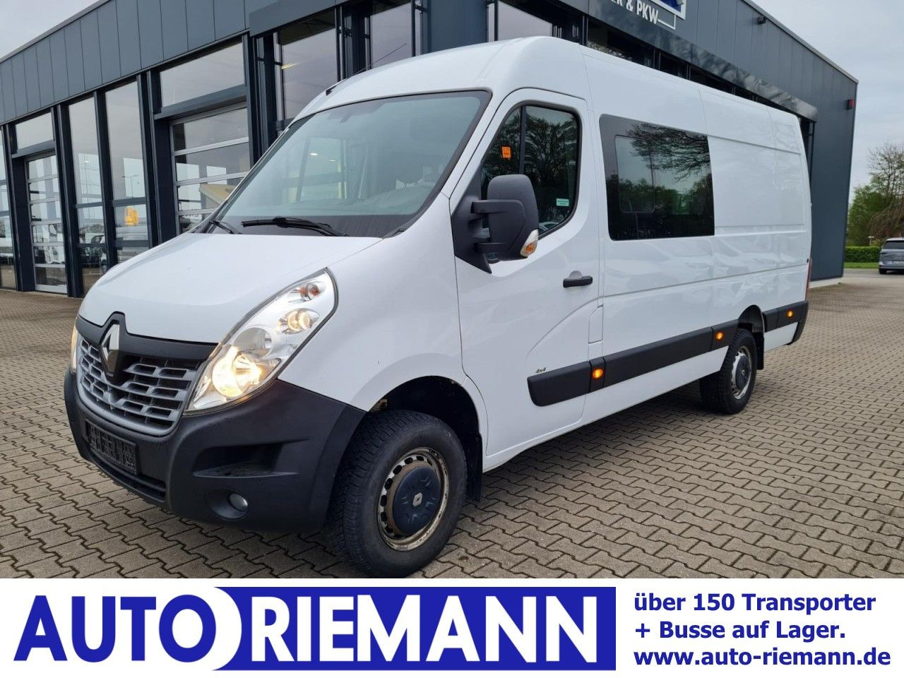 Renault Master 3,5t Kasten Doka dCi 130 L4H2 4x4 Allrad - Furgon, Dostavno vozilo sa duplom kabinom: slika 1 Renault Master 3,5t Kasten Doka dCi 130 L4H2 4x4 Allrad - Furgon, Dostavno vozilo sa duplom kabinom: slika 1